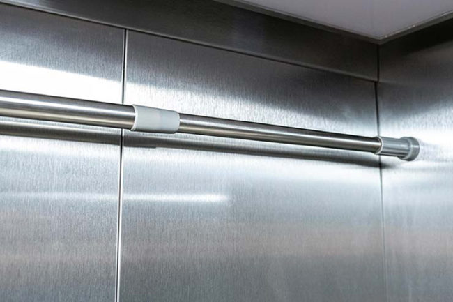 Tringle télescopique ventouse ascenseur